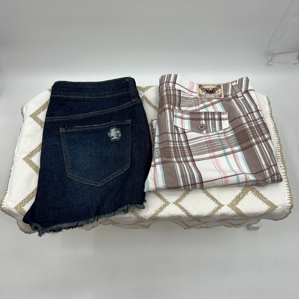 2 Pair of shorts SO Good for Life and YMI Size 13